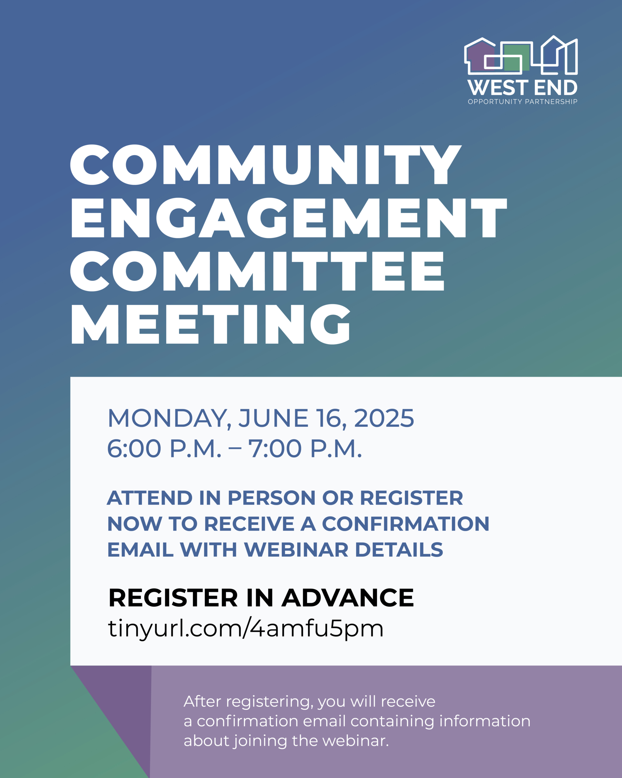 Community Engagement Committee Meeting