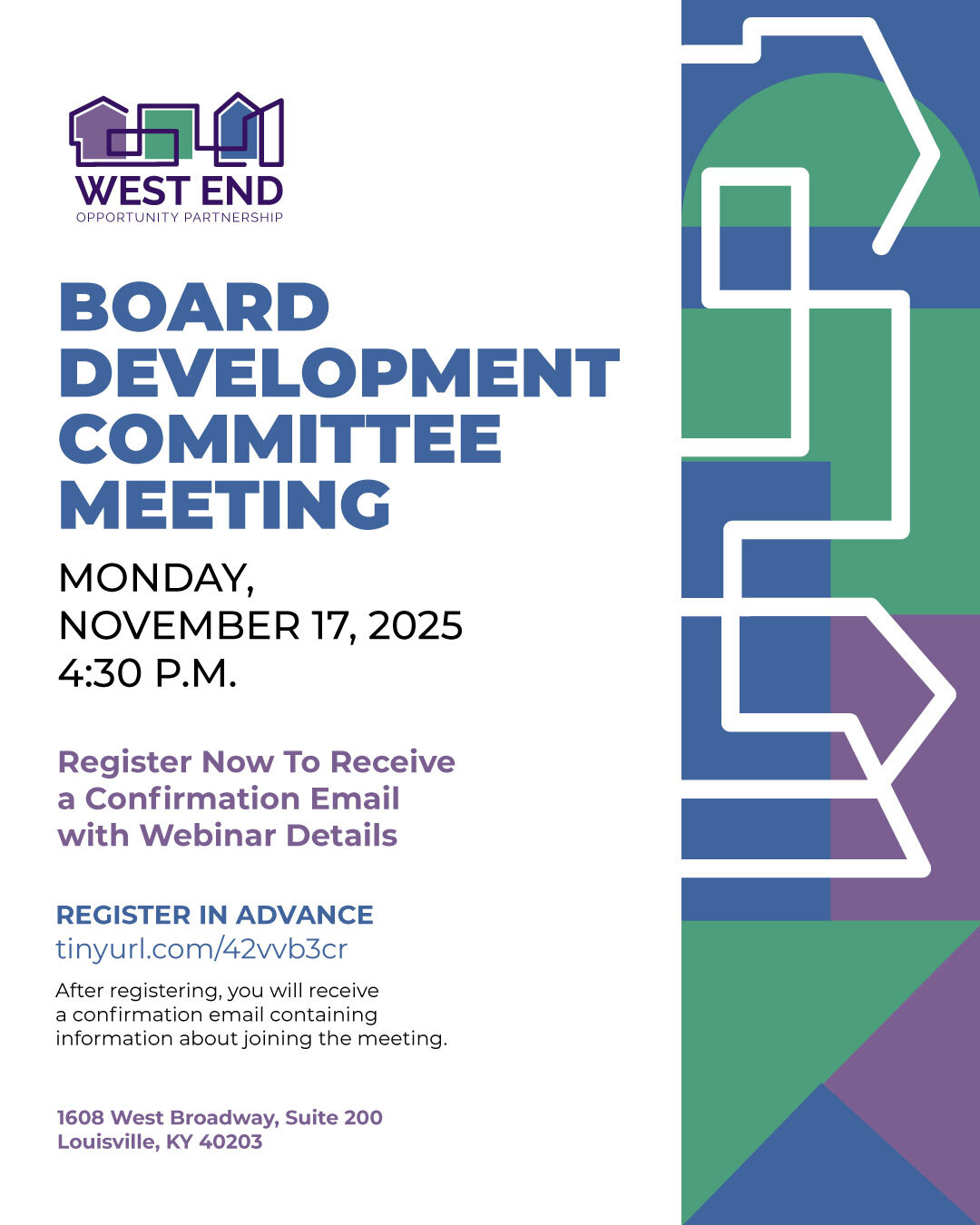 Board Development Committee Meeting