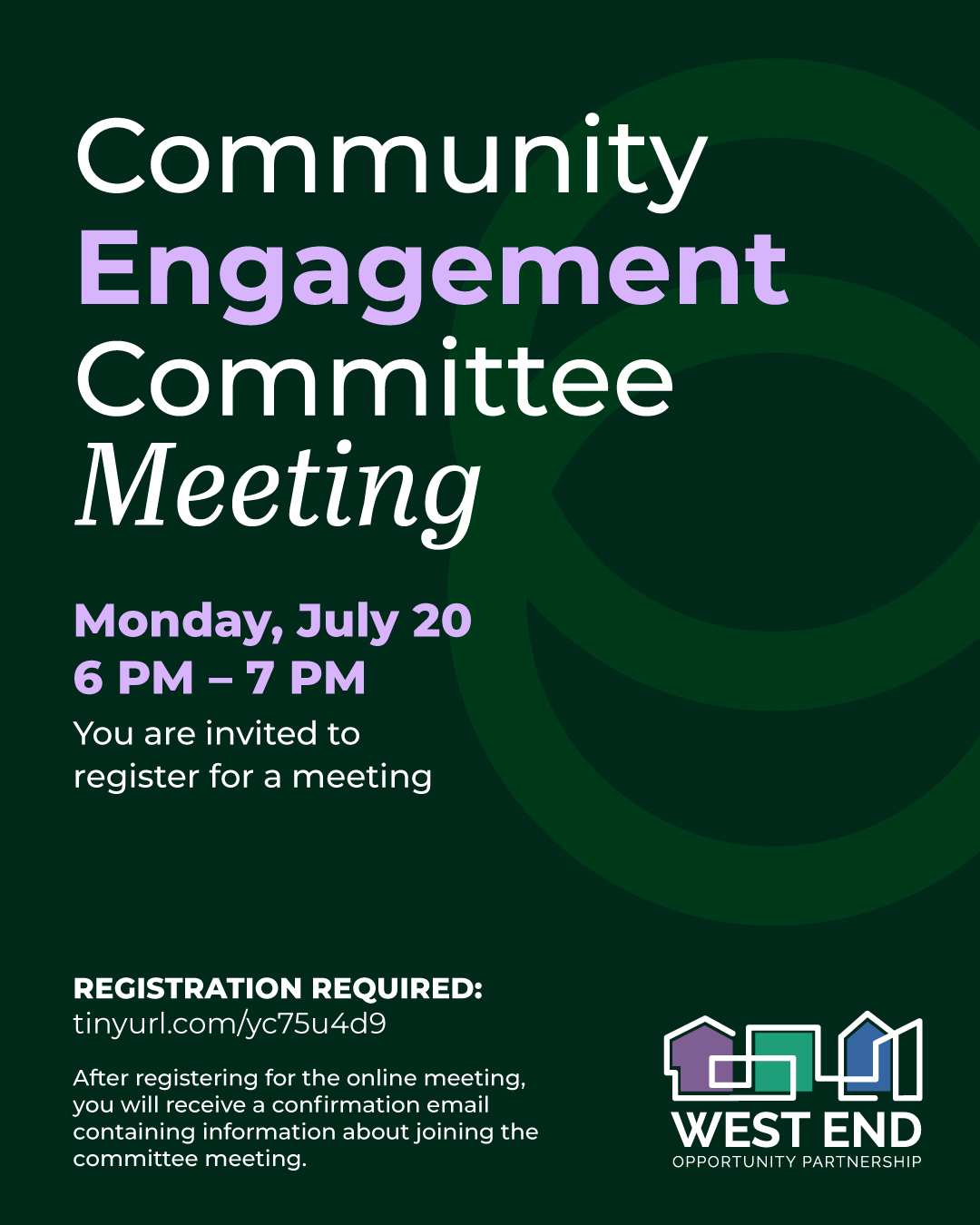 Community Engagement Committee Meeting